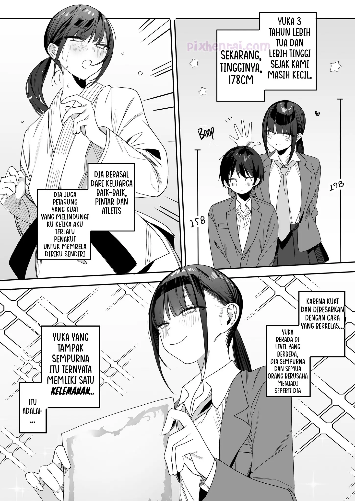 Komik hentai xxx manga sex bokep Satu satunya Kelemahan Yuka yang Tanpa Cela Mudah Terangsang 5
